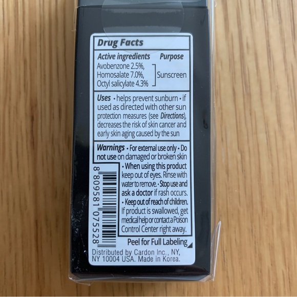 CARDON Men’s SPF 30 face moisturizer - Picture 2 of 2